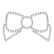 BIJOUX - MIMI BOW SILBERNE NIPPELABDECKUNGEN