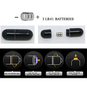 PRETTY LOVE - FLIRTATION STANFORD SCHWARZER VIBRATIONSFINGERHÜLLE