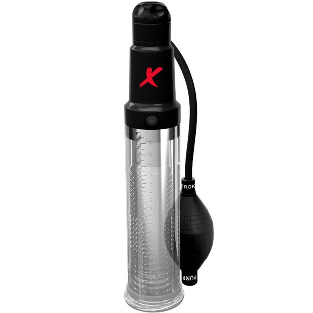 PDX ELITE - SUCK N PUMP STROKER VIBRIERENDER MASTURBATOR STIMULIERENDE WELLENPUMPE