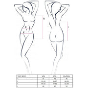 PASSION - WOMAN TRIXY TEDDY SCHWARZ GRÖSSE S/M