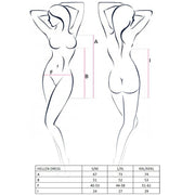 PASSION - WOMAN HELLEN KLEID UND TANGA GRÖSSE L/XL