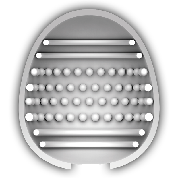 JAMYJOB - EGG MASTURBATOR SCHWARZE VERSION DISKRETT