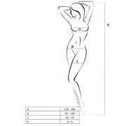 PASSION - WOMAN BS063 WEISSES KLEID EINE GRÖSSE