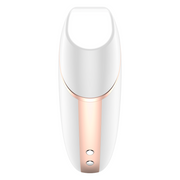 SATISFYER - LOVE TRIANGLE STIMULATOR & VIBRATOR WEISS