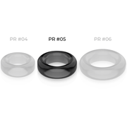 POWERING - SUPER FLEXIBLER UND WIDERSTANDSFÄHIGER PENISRING 4,8 CM PR05 SCHWARZ