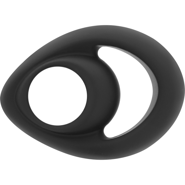 POWERING - SUPER FLEXIBLER UND WIDERSTANDSFÄHIGER PENIS- UND HODENRING PR14 SCHWARZ