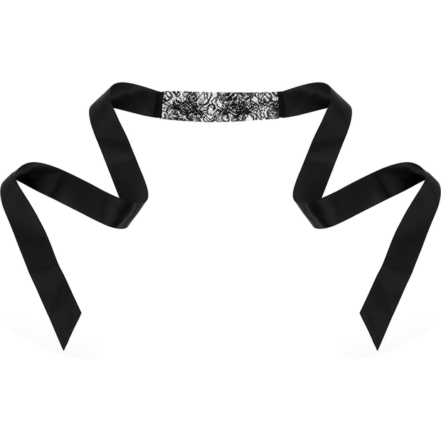 COQUETTE CHIC DESIRE - SCHWARZE SPITZENMASKE MIT BAND