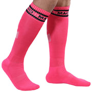 MACHO - LANGE SOCKEN EINHEITSGRÖSSE ROSA