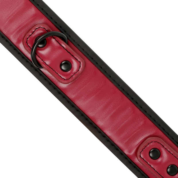 FETISH SUBMISSIVE DARK ROOM - KETTENHALSKETTE MIT NEOPRENFUTTER